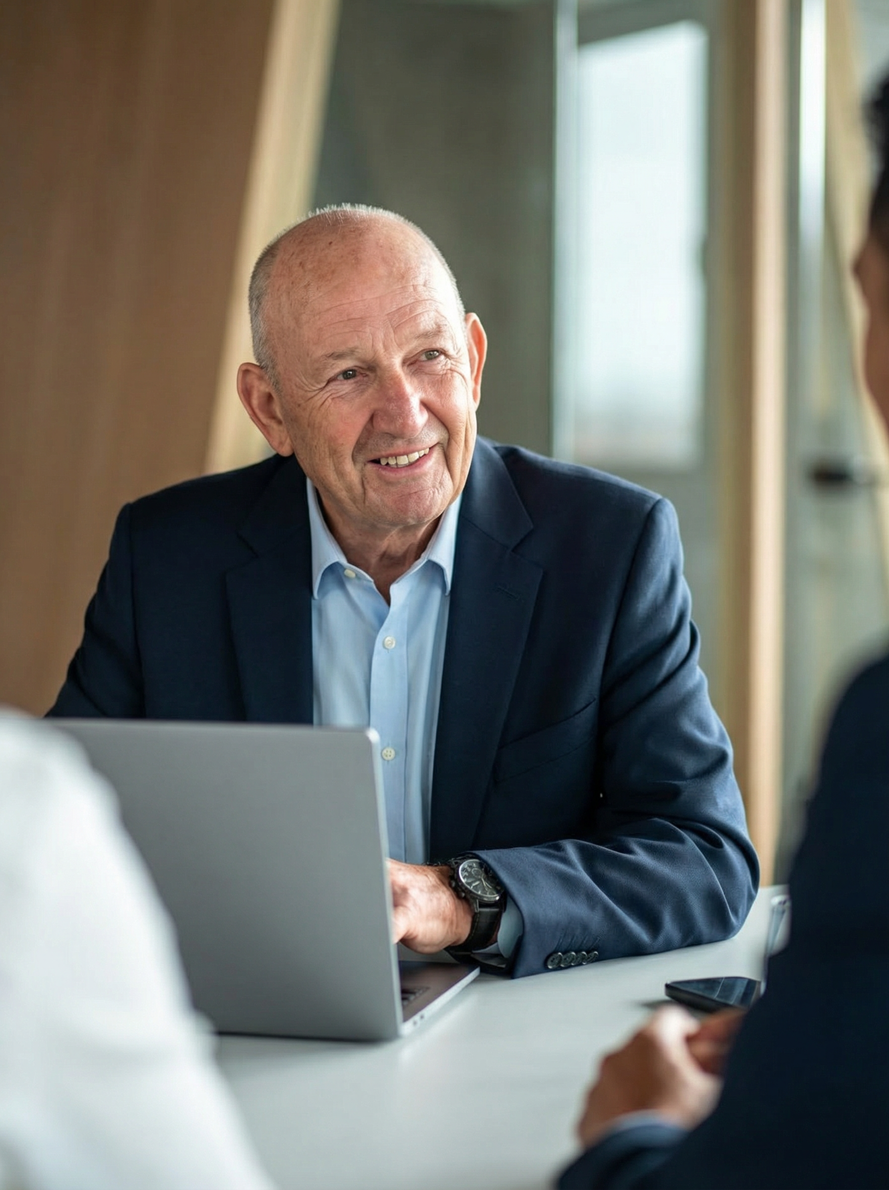 Vic Dorsen providing business exit advisory services to private business owners